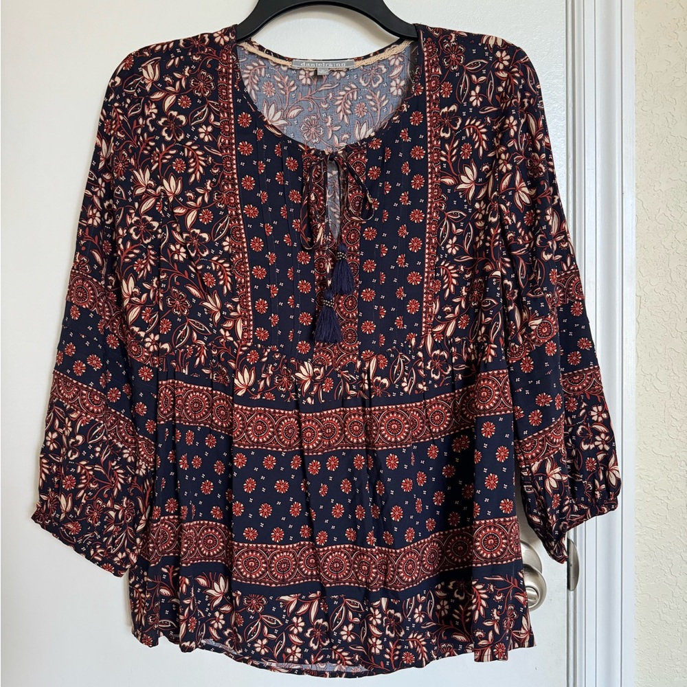 Danielrainn Women’s long Sleeves Top,SP 🦋